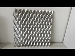 Aço Galvanizado de Baixo Carbono Rede de Arame Metálico Expandido Diamante 1,22*2,44m