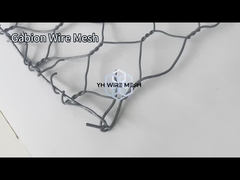 Cestas de gabião de ferro com baixo teor de carbono Verde Azul Amarelo E Branco