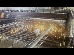 Cercas curvas 3D galvanizadas por imersão quente para jardim de casa da escola ou playground