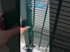 358 vedação de segurança anti-escalada rede de aço galvanizado de trabalho pesado para proteção máxima