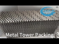 Embalagem corrugada de metal resistente à corrosão moderna para torres de destilação