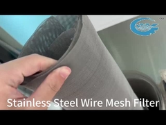 304 Filtro de malha de aço inoxidável resistente a altas temperaturas duradouro