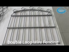 Dobro Loop Wire Fence 50x200mm Malha Amostragens Grátis Postos personalizados para Garden Highway Sport