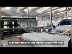 PVC / galvanizado em quente de fio de ferro Gabion malha de fio para proteção de inclinação