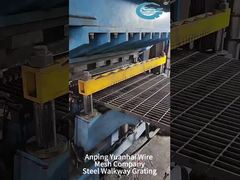 Painel de Grelha de Passarela de Aço Tipo Serrilhado Resistente à Corrosão