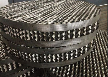 High Flux Metal Tower Packing Anti Blocking Ability Gas Liquid Distribution