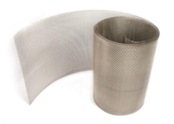 Diamond Hole 1*2mm Stretched Electrode Expanded Metal Sheet for Electrolysis