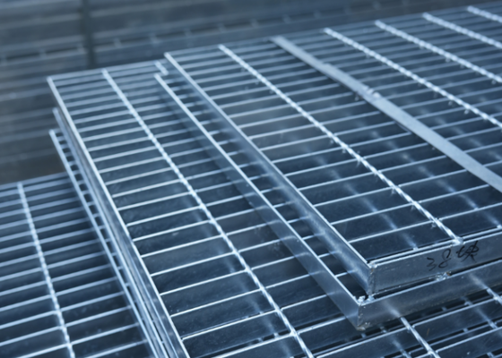 Galvanized Industrial Steel Walkway Grating Bar Grating For Industrial Platform