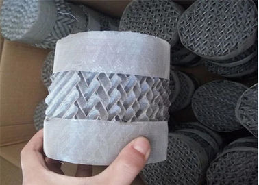 Aluminum Metal Structured Packing Round / Square Wire Gauge For Absorption