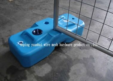 Removable Construction Temporary Mesh Fencing Galvanized Steel Pipes Frame