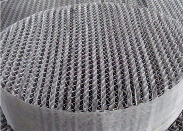 High Flux Metal Tower Packing Anti Blocking Ability Gas Liquid Distribution