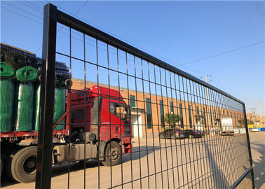 Galvanized Welded Temporary Mesh Fencing Heat Treated For Crowd Control