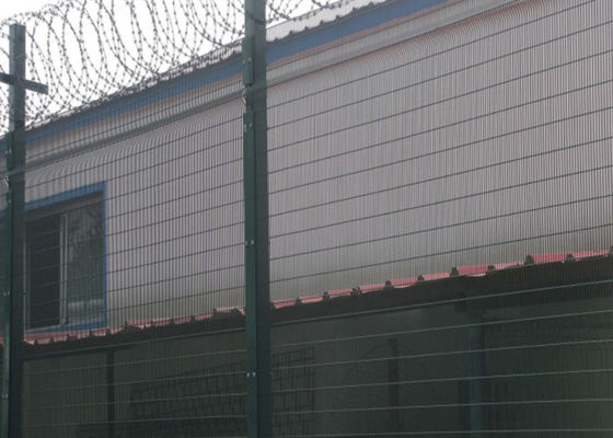 Galvanized Steel Fence 358 Security Fencing For Military & government sites
