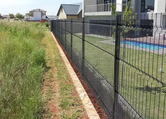 Pvc Coated Horizontal 358 Mesh Fencing 76.2*12.7mm For Protection