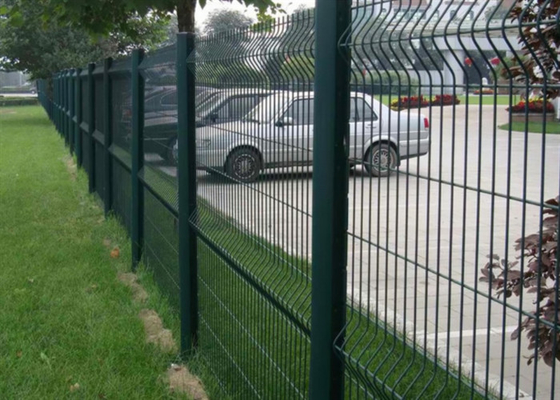 cerca de dobra Brc Mesh Fence Corrosion Proof do triângulo de 55*200mm