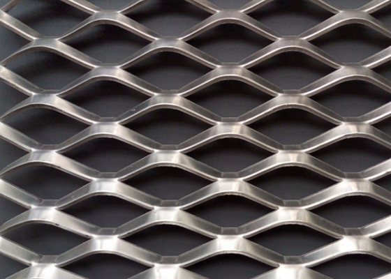Metal expandido baixo aço carbono Mesh Galvanized For Building 1 * 2m 4.0mm