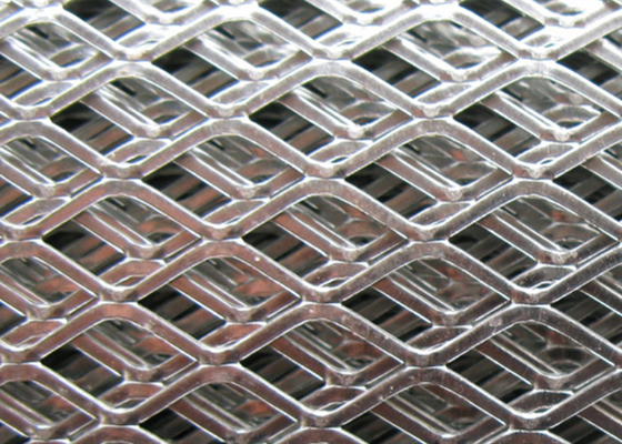 Galvanizado Rede de Metal Expandida Diamante abertura 1.188x2.5 polegadas