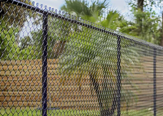 Altura provisória de Mesh Fencing 1,5-3M do baixo elo de corrente do aço carbono