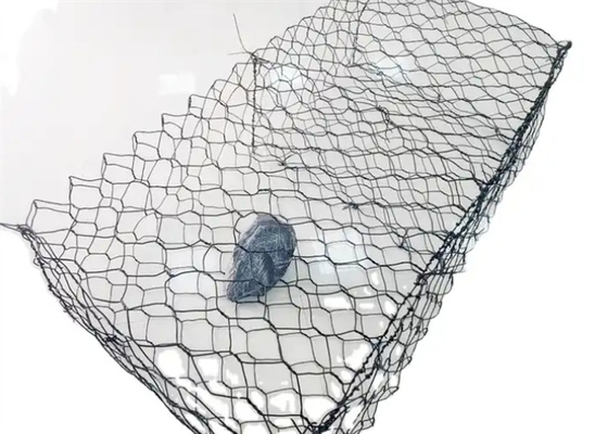Alta resistência 100x120mm Gabion Wire Mesh aço de baixo carbono