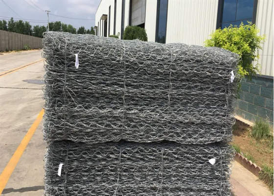 Hdg 120x150 Metais de malha fina Cestas de gabião para parede de retenção de rocha
