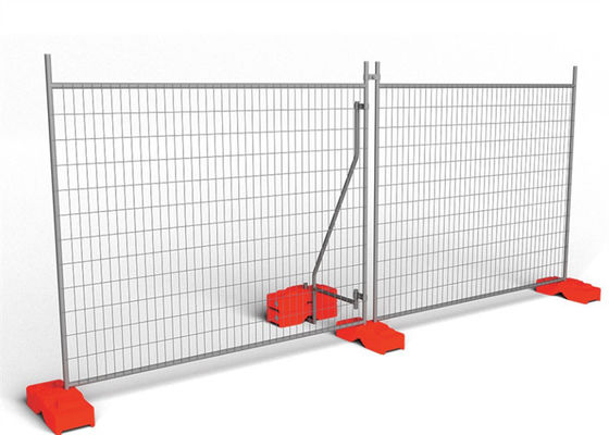 2.5mm Diâmetro de fio galvanizado Soldado Cercas temporárias para canteiros de obras
