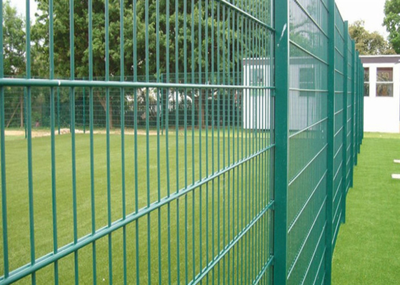 Q235 Cercas de aço de baixo carbono 8-6-8mm de arame duplo para edifícios públicos