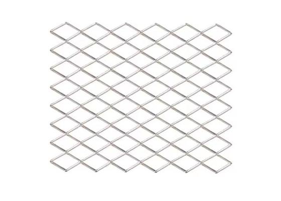 Aço Galvanizado de Baixo Carbono Rede de Arame Metálico Expandido Diamante 1,22*2,44m