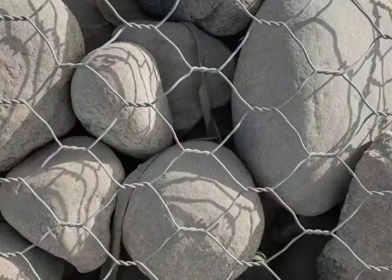 Caixa de Gavião Gavionizada / Gavião Hexagonal Cage de Pedra para Inundação