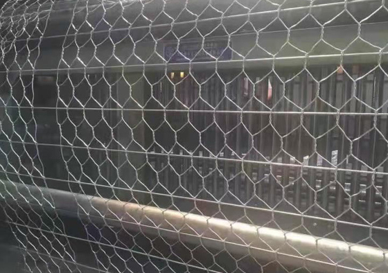 Cestas de gabião reforçadas com gaiola de pedra revestida a pó ou Galfan de 5 mm para controle de inundações 2,5*1*1m