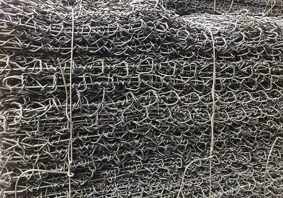 Cestas de arame galvanizado de gabião 60*80mm para evitar quebra de rocha