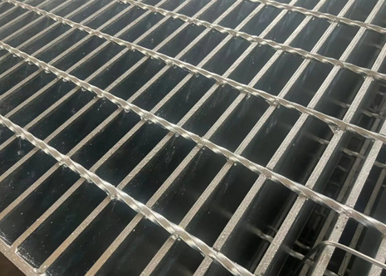 Grelhas de passeios de aço galvanizado 30*5mm para plataforma industrial