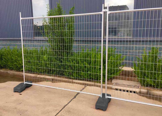 Cercas do canteiro de obras Modular Barreira temporária com projeto anti-escalada