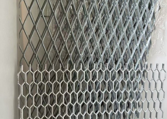 Alumínio Expanded Metal Mesh Leve Versátil Perfeito para Projetos Arquitetônicos