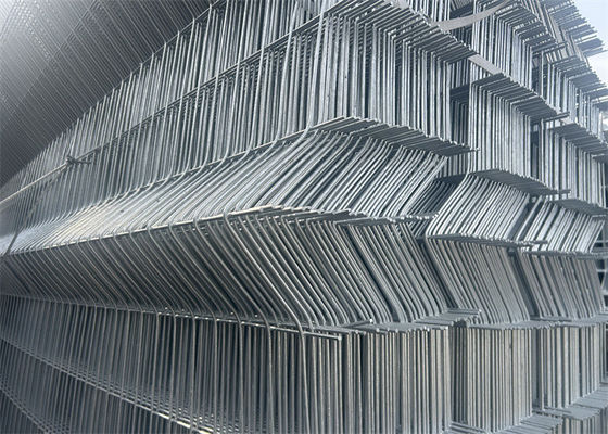 Galvanizado V Mesh Fecning / 3D Curved Wire Mesh Cercas Para Escola / Jardim