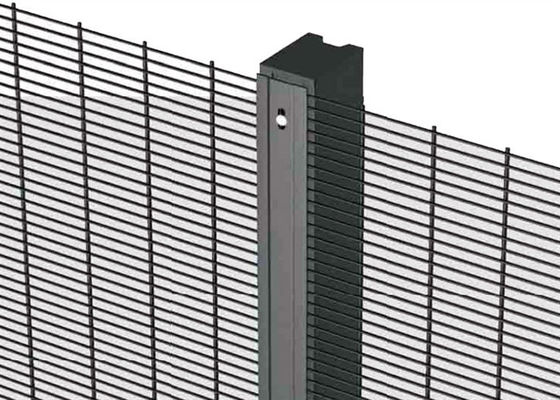 Cerca de segurança 358 soldada galvanizada para área habitacional 76,2*12,7mm