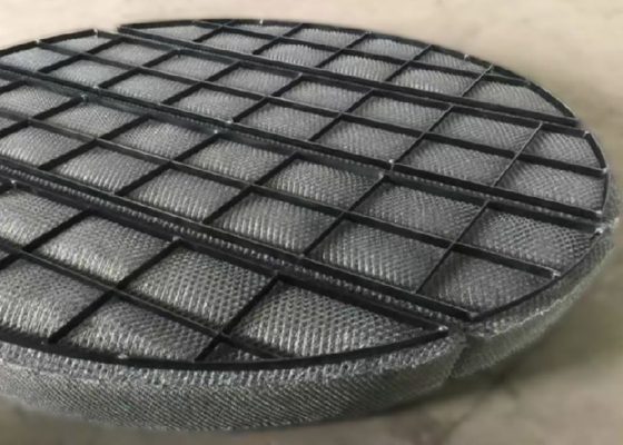 Pad Demister para separação de líquidos de gás