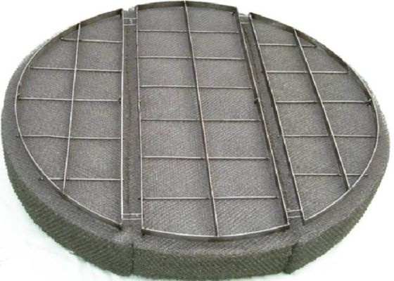 Rede de arame de aço inoxidável Demister Pad 2-635 Rede para separação de gás líquido