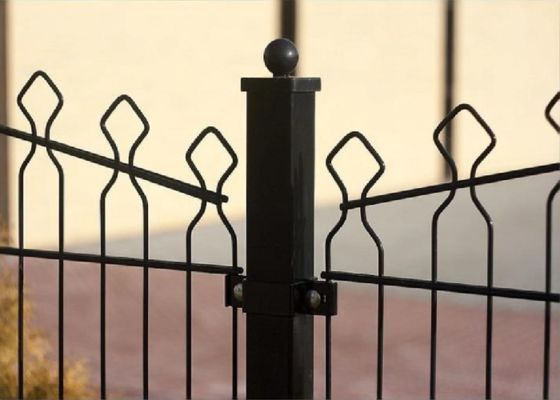 Parede de proteção de arame duplo horizontal à prova de corrosão para proteção de trilhas panorâmicas