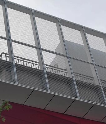Arquitetura Diamante Expanded Metal Wire Mesh para fachada e design de interiores
