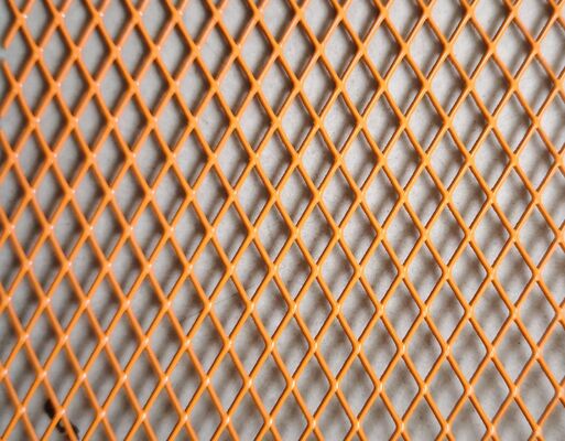 Malha de arame expandido de diamante durável para proteção e ventilação