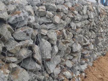 Malha do metal do hexágono do elevado desempenho, Weave de sarja da cerca da barreira da construção