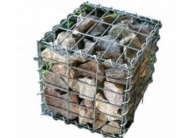 A prata/verde galvanizou a manutenção fácil da rede de arame de Gabion para aves domésticas