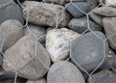 Gaiola de pedra galvanizada mergulhada quente de Gabion para a parede de retenção