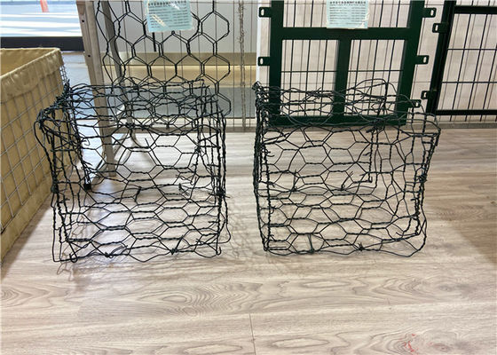 Rede de arame da proteção 1*1*0.5m Gabion da paredão de Galfan
