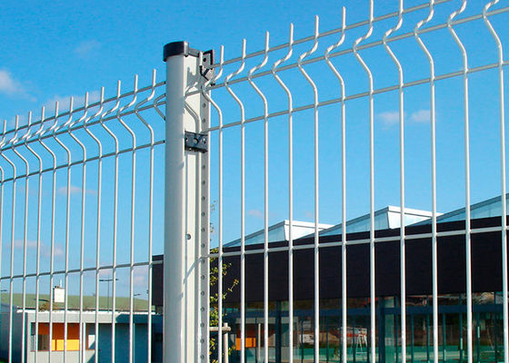 3d curvou o aeroporto soldado de Mesh Triangle Fence Panel For do fio