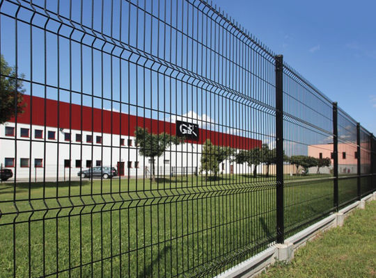 3d fio curvado soldado de aço galvanizado Mesh Fence For Commercial Playgrounds