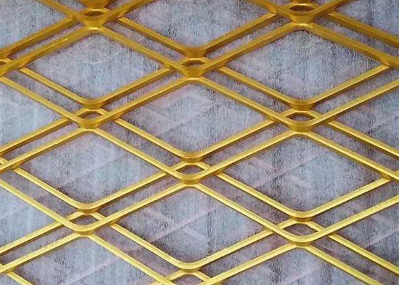 O ISO revestido pó de Diamond Hole expandiu a rede de arame do metal para a escada de etapa da plataforma
