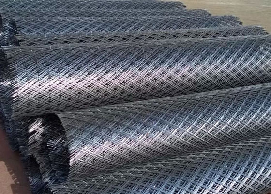 O Pvc revestiu o revestimento decorativo da tela expandiu o fio de metal Mesh Flattened 0.3mm