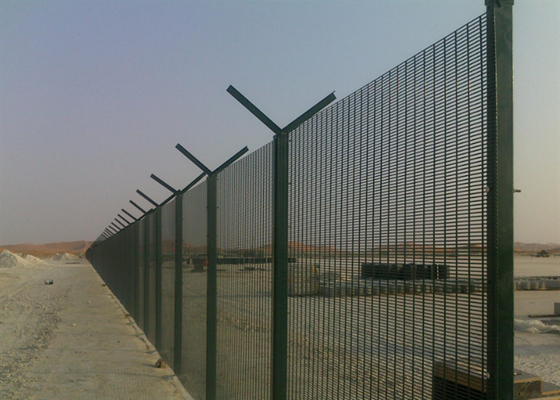 12.7x76.2mm Mesh Hole 358 Mesh Security Fence For Airport/passagem soldados